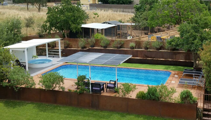 La piscina